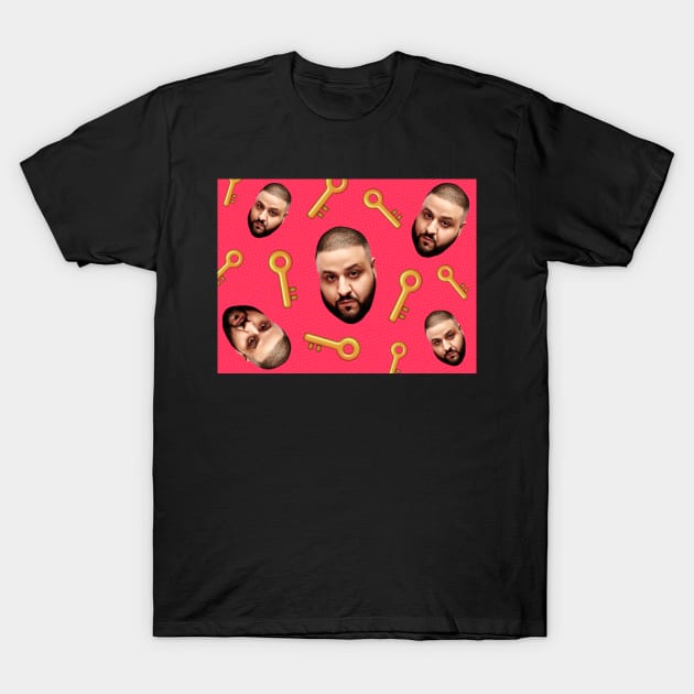 DJ Khaled - Major Key T-Shirt by DankSpaghetti